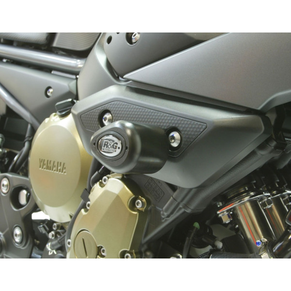 R&G XJ6 2009 CRASH BUNGS BLACK